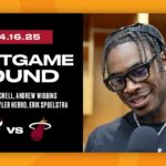 Mitchell, Wiggins, Adebayo, Herro, Spoelstra | Postgame Interview | April 16, 2025