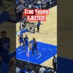 Did Trae Young deserve to be ejected?😳😮 #traeyoung #atlantahawks #orlandomagic  #nbanews