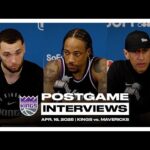Zach LaVine, DeMar DeRozan, & Coach Christie | Postgame Interviews 4.16.25