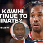 'KAWHI LOOKS SPECIAL' 🗣️ - Stephen A. says the Clippers can make a championship run 👀 | First Take