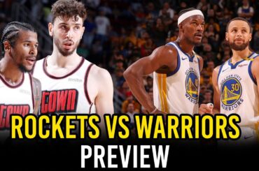 Warriors vs Rockets Preview | Balik ulit Ang Rivalry sa West, Paborito Manalo Ang Warriors