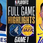 TIMBERWOLVES vs LAKERS FULL GAME 1 HIGHLIGHTS APRIL 18, 2025 NBA PLAYOFFS GAME 1 HIGHLIGHTS 2K25