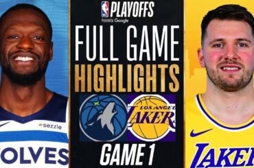 TIMBERWOLVES vs LAKERS FULL GAME 1 HIGHLIGHTS APRIL 18, 2025 NBA PLAYOFFS GAME 1 HIGHLIGHTS 2K25