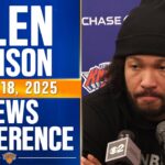 Jalen Brunson describes Tom Thibodeau's impact on him ahead of Knicks-Pistons