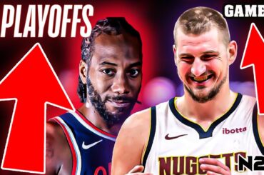 Los Angeles CLIPPERS vs Denver NUGGETS | GAME 1 - FULL GAME | 2024 WCR1 | NBA 2K25 SIMULATION