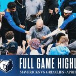 NBA Play-In Dallas Mavericks Highlights vs. Memphis Grizzlies | April 18, 2025