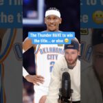 The Thunder Have No Excuse.