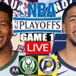 LIVE: MILWAUKEE BUCKS vs INDIANA PACERS | NBA | PLAY BY PLAY | SCOREBOARD