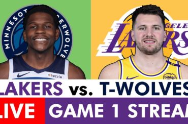 Lakers vs. Timberwolves Live Streaming Scoreboard, Play-By-Play, Highlights | NBA Playoffs Game 1
