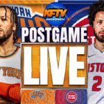 Knicks vs Pistons Game 1 Post Game Show: Highlights & Caller Reactions -  Ep 612