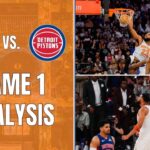 Knicks 21-0 Run In 4th Leads New York To 1-0 Series Lead Over Pistons | New York Knicks