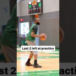 Jayson Tatum and Jaylen Brown LAST 2 at Practice
