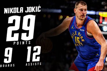 Nikola Jokić Game Highlights vs. LA Clippers 📺 | April 19, 2025