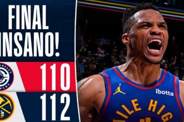 FINAL ELETRIZANTE! Com WESTBROOK decisivo, NUGGETS vencem os CLIPPERS - Melhores Momentos