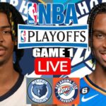 LIVE: MEMPHIS GRIZZLIES vs OKLAHOMA CITY THUNDER | NBA | PLAY BY PLAY | SCOREBOARD
