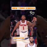 New York Knicks Cam Payne NBA Highlights Knicks VS Pistons #shorts #nba #nyk #knicks #pistons