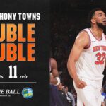 Karl-Anthony Towns drops DOUBLE-DOUBLE as the Knicks defeat Pistons in Game 1 | 2025 NBA Playoffs