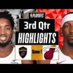 Cleveland Cavaliers vs Miami Heat Full Highlights 3rd Qtr | Apr 20 | 2025 NBA Highlights