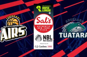 Taranaki Airs v Auckland Tuatara | Full Basketball Game | @SalsNBL 2025
