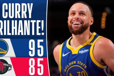 CURRY brilha e WARRIORS estreiam com vitória nos PLAYOFFS - Melhores Momentos