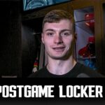 Christian Braun Postgame Locker Room vs. LA Clippers Game 1 🎙 | April 19, 2025