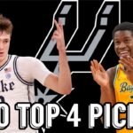 TWENTY Spurs DRAFTS with TWO LOTTERY PICKS!