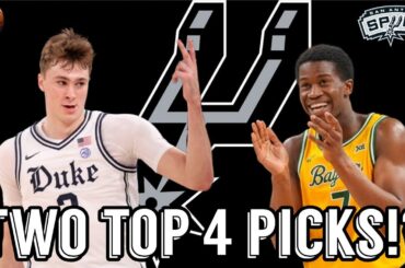 TWENTY Spurs DRAFTS with TWO LOTTERY PICKS!