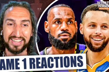 Game 1 Reactions: Lakers BLOWN OUT vs. Wolves, Warriors-Rockets, Clippers-Nuggets | NBA Playoffs