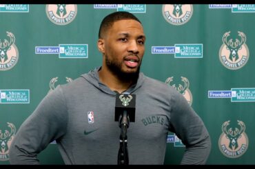 Damian Lillard Practice Media Availability | 04.18.25