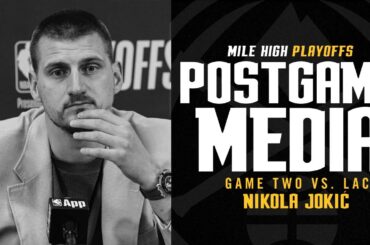 Nikola Jokić Postgame Press Conference vs. LA Clippers 🎙️ Round 1 Game 2 | 2025 NBA Playoffs