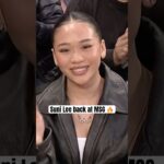 Suni at Knicks-Pistons Game 2 🙌