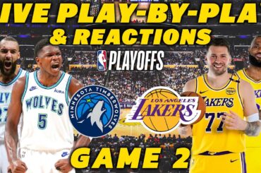 Minnesota Timberwolves vs Los Angeles Lakers | Live Play-By-Play & Reactions