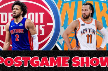 Detroit Pistons vs New York Knicks Game Two Postgame Reactions