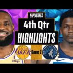 Los Angeles Lakers vs Minnesota Timberwolves Full Highlights 4th Qtr | Apr 22 | 2025 NBA Highlights