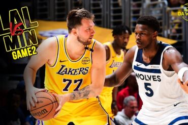 Los Angeles Lakers vs Minnesota Timberwolve Game 2 Full Highlights | 2025 WCR1 | FreeDawkins