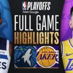 #6 TIMBERWOLVES at #3 LAKERS | FULL GAME 2 HIGHLGHTS | April 22, 2025