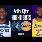 Los Angeles Lakers vs Minnesota Timberwolves Full 4th Qtr Highlights - Apr 22 - 2025 NBA Highlights