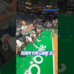 Nothing but net from the bench?!