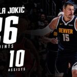 Nikola Jokić Game Highlights vs. LA Clippers 📺 Round 1 Game 2 | 2025 NBA Playoffs