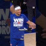 Josh Hart got left hanging again 😭