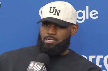 LeBron James Talks GAME 2 WIN vs Timberwolves, Full Postgame Interview