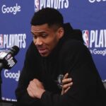 Giannis Antetokounmpo Postgame Press Conference | 04.22.25