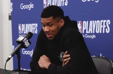 Giannis Antetokounmpo Postgame Press Conference | 04.22.25