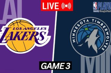 NBA PLAYOFFS: LOS ANGELES LAKERS AT MINNESOTA TIMBERWOLVES I Game 3 I April 24, 2025 I 2K LIVE!