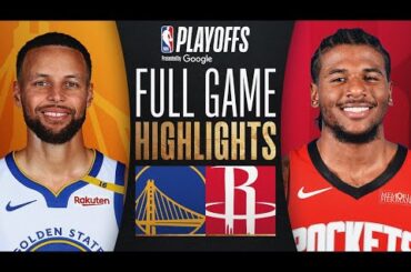 #7 WARRIORS at #2 ROCKETS | FULL GAME 2 HIGHLIGHTS | April 23, 2025