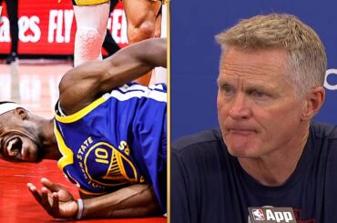 Steve Kerr talks Jimmy Butler Injury & Game 2 Loss vs Rockets, Full Postgame Interview