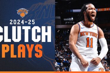 Knicks CLUTCH plays from the 2024-25 season 🫡