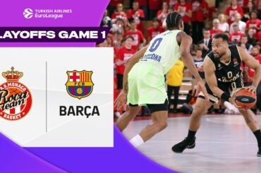 THIRTY-TWO Point QUARTER EXPLOSION | AS Monaco - FC Barcelona | BASKETBALL HIGHLIGHTS Playoffs 2025