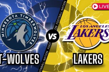 Minnesota Timberwolves vs Los Angeles Lakers - Game 2 Live Stream Play-By-Play