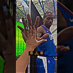 Kawhi blocks with one Finger 🥶🔥